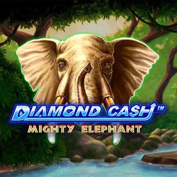 Diamond Cash Mighty Elephant by Greentube, showcased at hugocasino.net.pl – game logo