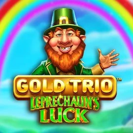 Slots logo of Gold Trio Leprechaun's Luck from Playtech at Hugo Casino
