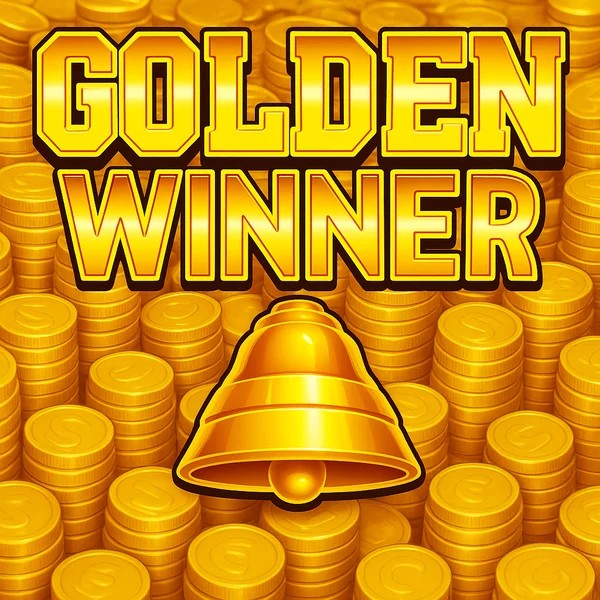 Slots logo of Golden Winner from Inspired Gaming at Hugo Casino