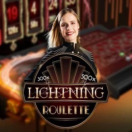 Enjoy Lightning Roulette by Evolution – logo hosted on hugocasino.net.pl