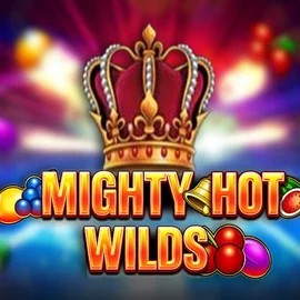 Mighty Hot Wilds online game logo by Inspired Gaming on hugocasino.net.pl