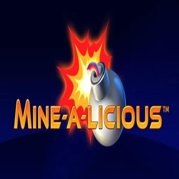 Official Slots logo: Mine a Licious by Playtech at Hugo Casino