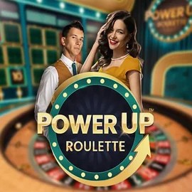 PowerUP Roulette casino game by Pragmatic Play – featured logo at Hugo Casino