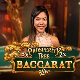 Prosperity Tree Baccarat logo by Evolution Hugo Casino