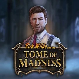 Tome of Madness slot logo by Play'n GO at Hugo Casino