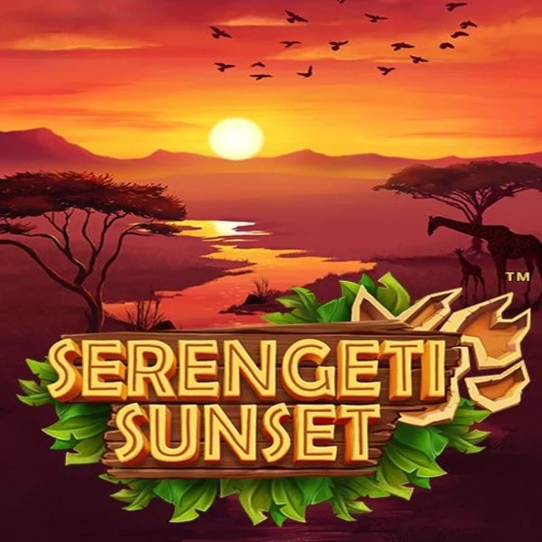 Serengeti Sunset logo – Slots by Skywind Group at Hugo Casino