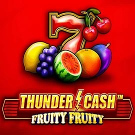 Thunder Cash Fruity Fruity logo by Novomatic at Hugo Casino